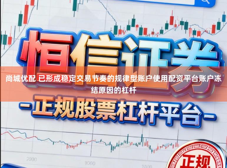尚城优配 已形成稳定交易节奏的规律型账户使用配资平台账户冻结原因的杠杆