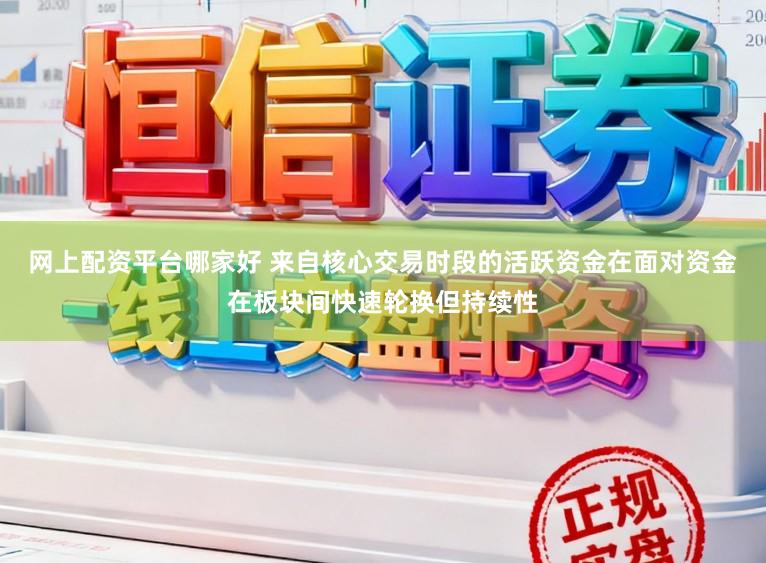 网上配资平台哪家好 来自核心交易时段的活跃资金在面对资金在板块间快速轮换但持续性