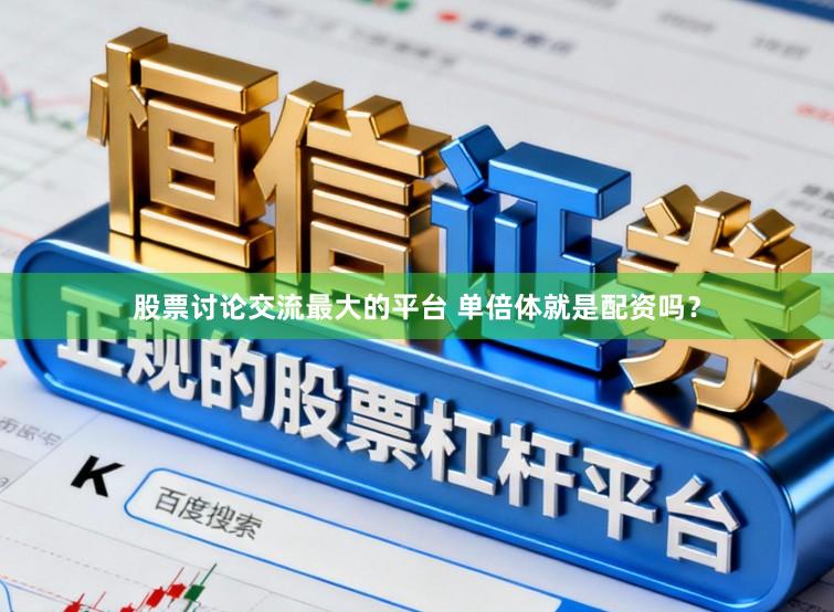 股票讨论交流最大的平台 单倍体就是配资吗？