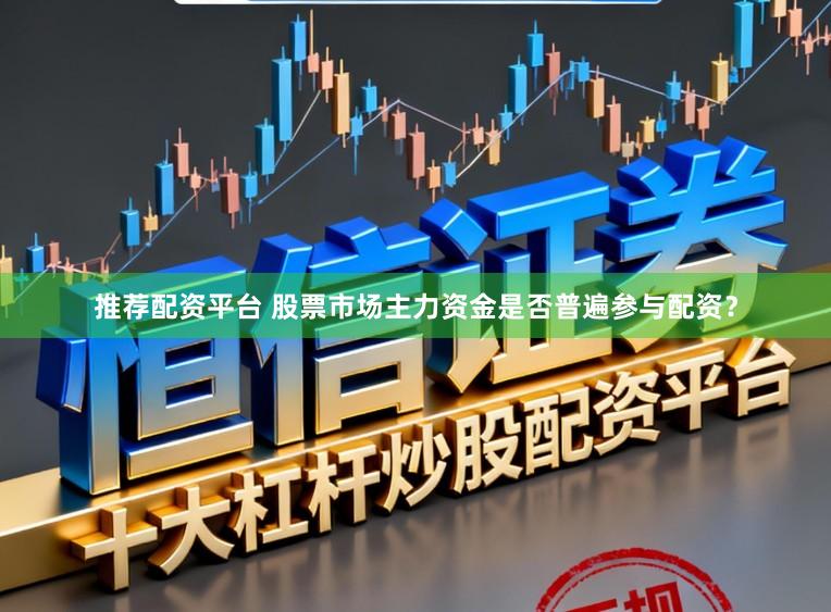 推荐配资平台 股票市场主力资金是否普遍参与配资？